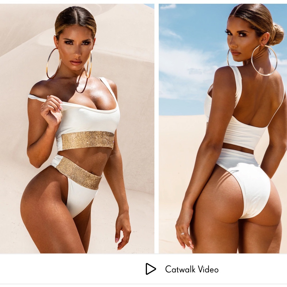 Pretty little thing bikini top